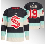 Men's Seattle Kraken #19 Jared McCann Deep Sea Blue 2024 Winter Classic Primegreen Stitched Jersey