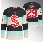 Men's Seattle Kraken #29 Vince Dunn Deep Sea Blue 2024 Winter Classic Primegreen Stitched Jersey
