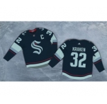 Men's Seattle Kraken #32 Kraken 2020 New Team Navy Home Authentic Stitched Hockey Jersey