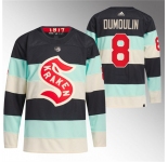 Men's Seattle Kraken #8 Brian Dumoulin Deep Sea Blue 2024 Winter Classic Primegreen Stitched Jersey