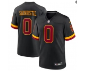 Mens Washington Commanders #0 Mike Sainristil 2026 Black Alternate Vapor F.U.S.E.Limited Jersey