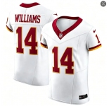 Mens Washington Commanders #14 Antonio Williams Nike 2026 White Away Vapor F.U.S.E.Limited Jersey
