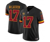 Men's Washington Commanders #17 Terry McLaurin Black 2026 F.U.S.E. Hail Raiser Alternate Vapor Limited Stitched Football Jersey