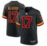 Men's Washington Commanders #17 Terry McLaurin Black Limited Stitched Football Jersey