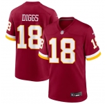 Men's Washington Commanders #18 Stephon Diggs Red 2026 Vapor Limited Stitched Football Jersey