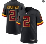 Mens Washington Commanders #2 Amik Robertson 2026 Black Alternate Vapor F.U.S.E.Limited Jersey