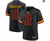 Mens Washington Commanders #2 Amik Robertson 2026 Black Alternate Vapor F.U.S.E.Limited Jersey