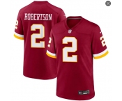 Mens Washington Commanders #2 Amik Robertson Nike 2026 Burgundy Vapor F.U.S.E.Limited Jersey
