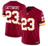 Men's Washington Commanders #23 Trey Amos Burgundy 2026 F.U.S.E. Vapor Limited Stitched Football Jersey