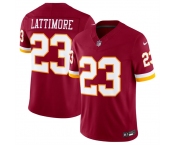 Men's Washington Commanders #23 Trey Amos Burgundy 2026 F.U.S.E. Vapor Limited Stitched Football Jersey