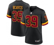 Mens Washington Commanders #39 Jeremy Reaves 2026 Black Alternate Vapor F.U.S.E.Limited Jersey
