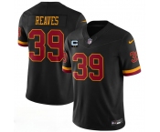 Men's Washington Commanders #39 Jeremy Reaves Black 2026 F.U.S.E. With 2-Star C Patch Vapor Limited Football Stitched Jersey