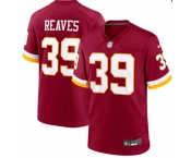 Mens Washington Commanders #39 Jeremy Reaves Nike 2026 Burgundy Vapor F.U.S.E.Limited Jersey