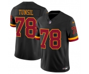 Men's Washington Commanders #78 Laremy Tunsil Black 2026 F.U.S.E. Hail Raiser Alternate Vapor Limited Stitched Football Jersey
