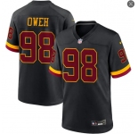 Mens Washington Commanders #98 Odafe Oweh 2026 Black Alternate Vapor F.U.S.E.Limited Jersey