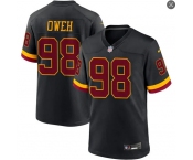 Mens Washington Commanders #98 Odafe Oweh 2026 Black Alternate Vapor F.U.S.E.Limited Jersey