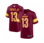 Nike Washington Commanders #13 Emmanuel Forbes Red 2023 NFL Draft Vapor Limited Jersey