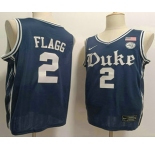 Men's Duke Blue Devils #2 Cooper Flagg Navy College Basketball Jersey