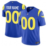 Men's Los Angeles Rams Active Player Custom Royal 2026 F.U.S.E. Vapor Limited Football Stitched Jersey