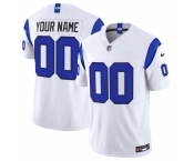 Men's Los Angeles Rams Active Player Custom White 2026 F.U.S.E. Vapor Limited Football Stitched Jersey