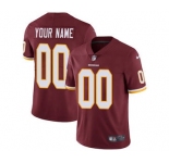 Men's Washington Redskins Customized Burgundy Red Team Color Vapor Untouchable Custom Limited Football Jersey