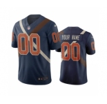 Men's Bengals Customized Vapor Limited City Edition Navy Jersey