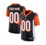 Men's Cincinnati Bengals Customized Black Team Color Vapor Untouchable Custom Limited Football Jersey