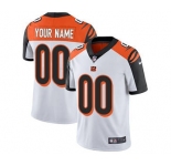 Men's Cincinnati Bengals Customized White Vapor Untouchable Custom Limited Football Jersey