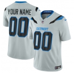 Men's Carolina Panthers Active Player Custom Gray 2026 F.U.S.E. “Rivalries” Vapor Untouchable Limited Football Stitched Jersey