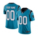 Men's Carolina Panthers Customized Blue Alternate Vapor Untouchable Custom Limited Football Jersey