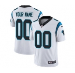 Men's Carolina Panthers Customized White Vapor Untouchable Custom Limited Football Jersey