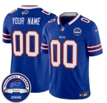 Men's Buffalo Bills Active Player Custom Blue F.U.S.E. 2026 Inaugural Season at Highmark Stadium Football Stitched Jersey