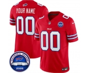 Men's Buffalo Bills Active Player Custom Red F.U.S.E. 2026 Inaugural Season at Highmark Stadium Football Stitched Jersey