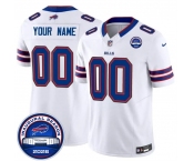 Men's Buffalo Bills Active Player Custom White F.U.S.E. 2026 Inaugural Season at Highmark Stadium Patch Football Stitched Jersey
