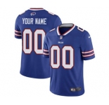 Men's Buffalo Bills Customized Royal Blue Team Color Vapor Untouchable Custom Limited Football Jersey