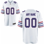 Mens Buffalo Bills Nike White Customized Alternate Game Jersey