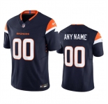 Men's Denver Broncos Active Player Custom Navy 2024 F.U.S.E. Vapor Limited Football Stitched Jersey