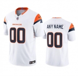 Youth Denver Broncos Active Player Custom White 2024 F.U.S.E. Vapor Limited Football Stitched Jersey