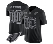 Men's Arizona Cardinals Active Player Custom Black F.U.S.E. 2026 Salute to Service Limited Football Stitched Jersey