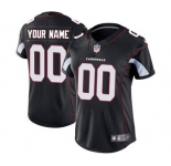 Women's Arizona Cardinals Black Alternate Customized Jersey