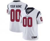 Men's Houston Texans Customized White Vapor Untouchable Custom Limited Football Jersey