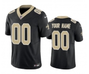 Men's New Orleans Saints Active Player Custom Black 2023 F.U.S.E.Vapor Limited Stitched Football Jersey