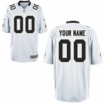 Nike Men's New Orleans Saints Customized Game White Jersey