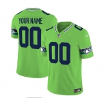 Men's Seattle Seahawks Active Player Custom 2023 F.U.S.E. Green Limited Football Stitched Jersey