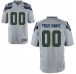 Seattle Seahawks Nike Custom Alternate Game Jersey - Gray