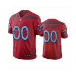 Men's Titans Customized Vapor Limited City Edition Red Jersey