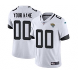 Men's Jacksonville Jaguars Customized White Vapor Untouchable Custom Limited Football Jersey