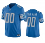 Men's Detroit Lions Active Player Custom Blue 2023 F.U.S.E. Vapor Untouchable Limited Stitched Jersey