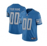 Men's Detroit Lions Customized Blue Team Color Vapor Untouchable Custom Limited Football Jersey