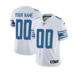 Men's Detroit Lions Customized White Vapor Untouchable Custom Limited Football Jersey